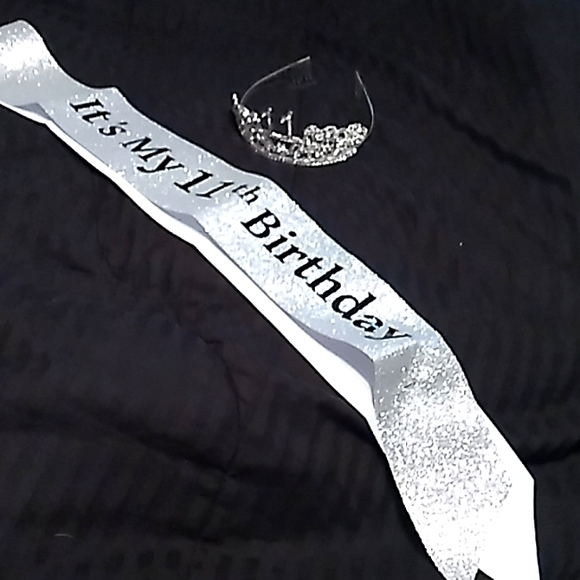 11th Birthday Tiara and sash - Picture 1 of 3